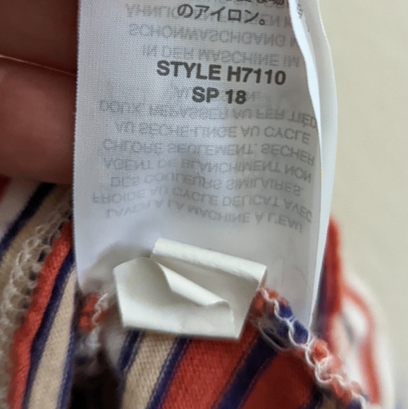 Madewell | Whisper Cotton Crewneck Tee in Bonnie Stripe - Picture 11 of 11